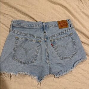 Levi's Women's Classic Light Blue Jean Shorts